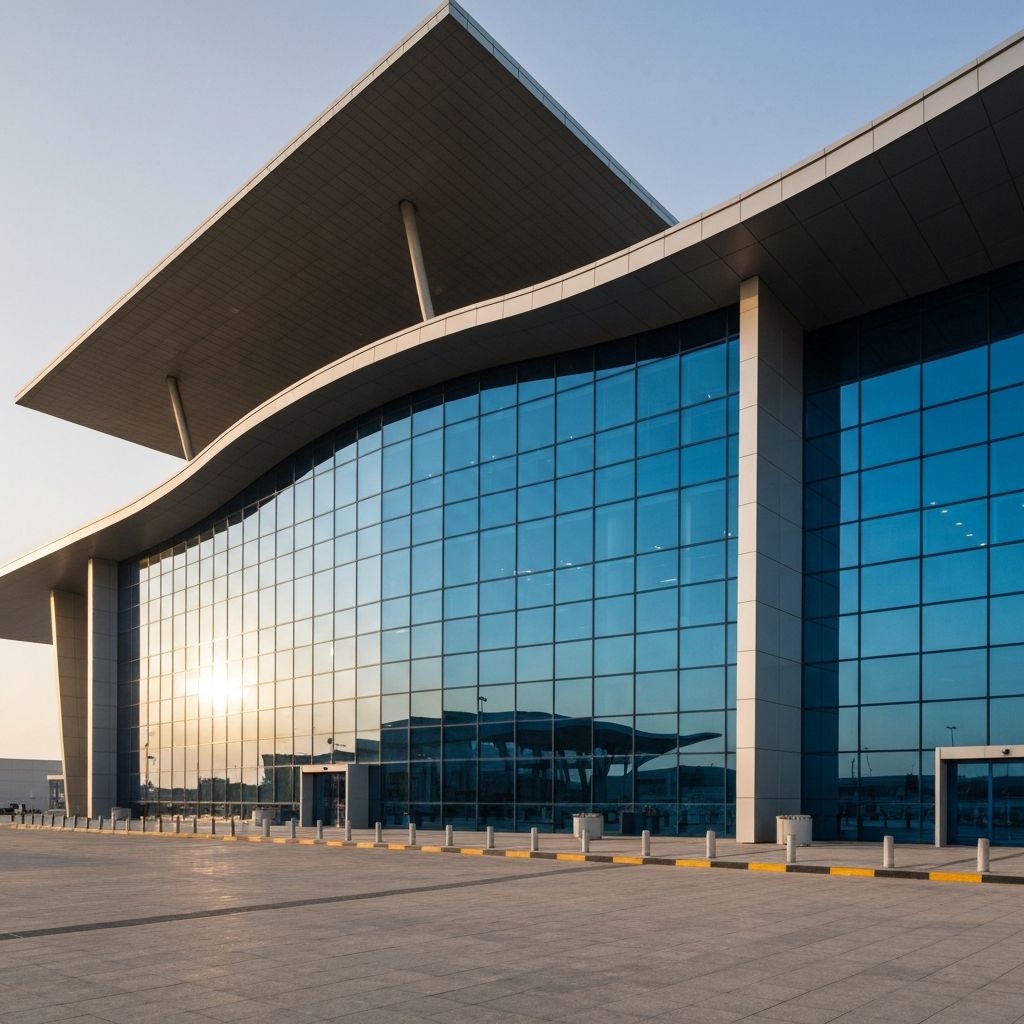 Modern Terminal Building